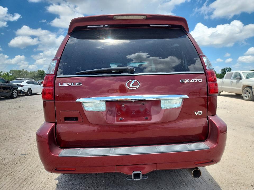 2009 Lexus Gx 470 VIN JTJBT20X190176333 COPART salvage auction — SIDE, TX - SALVAGE VEHICLE TITLE (P), sold $4,300 on 2026-07-17 (photo 6)