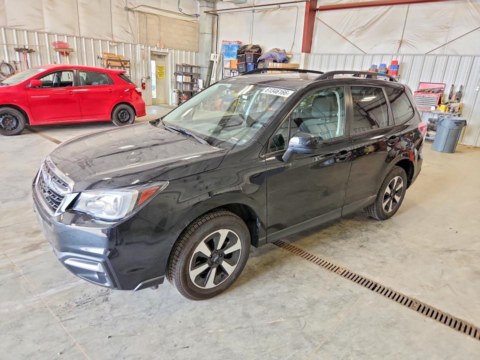 2018 Subaru Forester VIN JF2SJAEC0JH601007 — COPART salvage auction photo