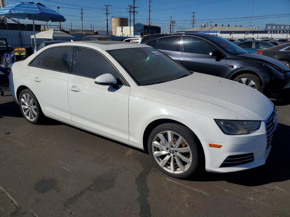 2017 Audi A4 VIN WAUGNAF43HN018262 COPART salvage auction — MECHANICAL, Ca - Dis/Dlr/Exp Only Clean Title, sold $1,750 on 2026-07-27 (photo 4)