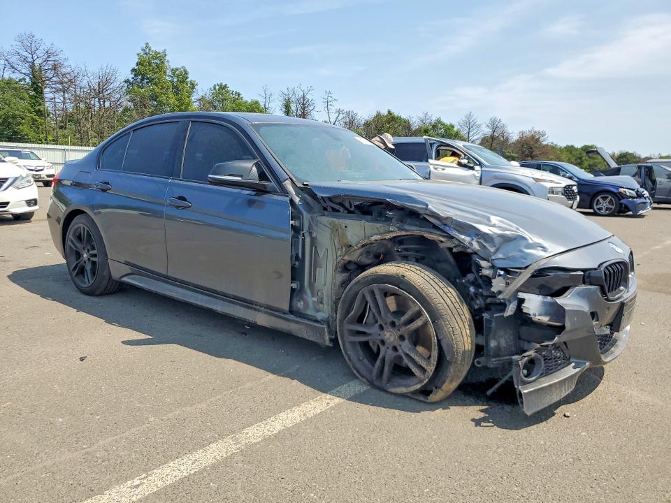 2015 BMW 3er VIN WBA3B5G50FNS13464 COPART salvage auction — FRONT END, Ny - Mv-907A Salvage Certificate, sold $1,650 on 2026-08-12 (photo 4)