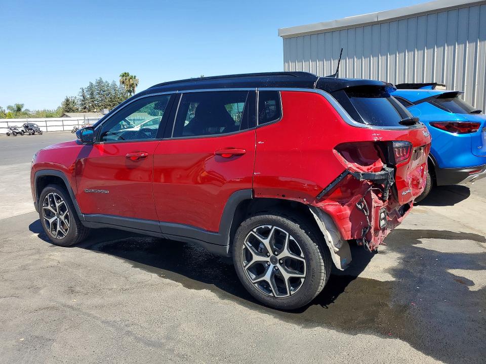 2025 Jeep Compass VIN 3C4NJDCNXST619535 COPART salvage auction — REAR END, IL - CERTIFICATE OF TITLE, sold $350 on 2026-07-27 (photo 2)