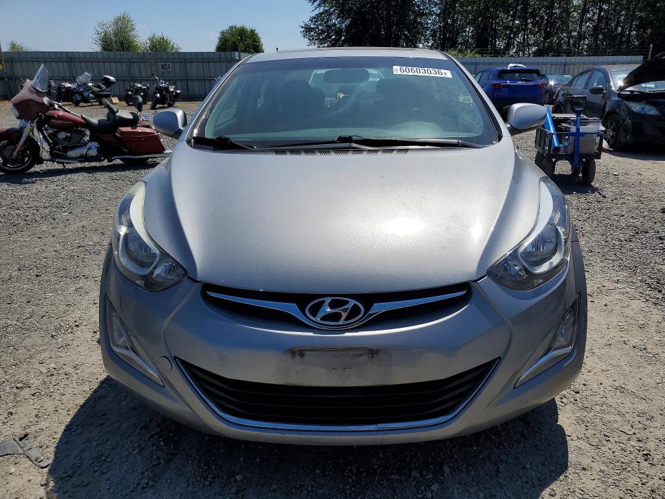 2016 Hyundai Elantra VIN KMHDH4AE2GU545224 COPART salvage auction — SIDE, WA - BILL OF SALE, sold $60 on 2026-07-27 (photo 5)