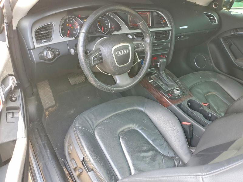 2009 Audi A5 VIN WAUDK78T99A048460 COPART salvage auction — FRONT END, Va - Cert Of Title - Salvage, sold $600 on 2026-07-31 (photo 8)