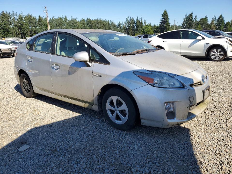 2010 Toyota Prius VIN JTDKN3DU9A0081283 COPART salvage auction — SIDE, WA - VEHICLE CERT OF OWNERSHIP-TITL, sold $1,300 on 2026-07-17 (photo 4)