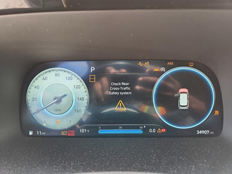 2024 Hyundai Palisade VIN KM8R54GE1RU688917 COPART salvage auction — HAIL, TX - CERT OF TITLE-REBUILT SALVAGE (P), sold $18,300 on 2026-07-23 (photo 9)