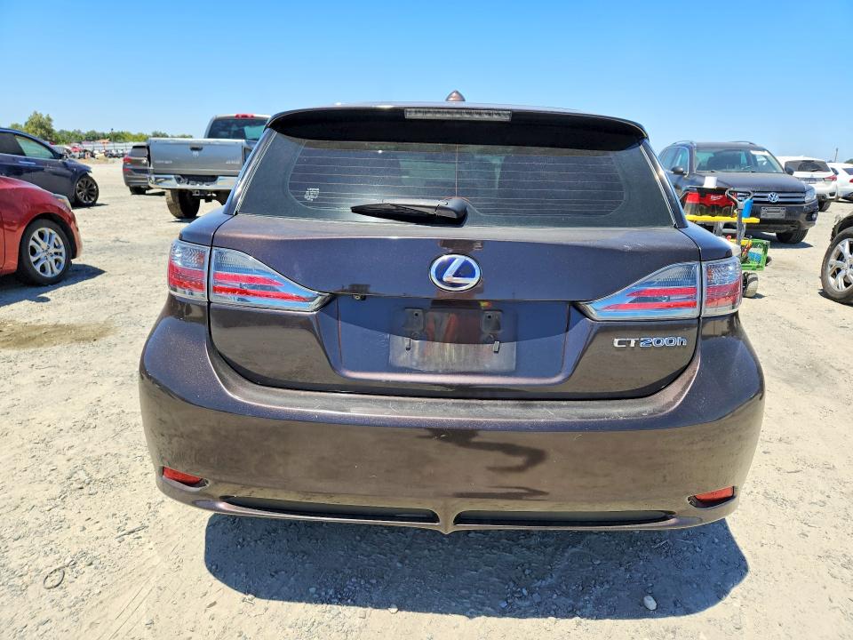 2013 Lexus Ct VIN JTHKD5BHXD2143592 COPART salvage auction — SIDE, Ca - Salvage Certificate, sold $2,000 on 2026-07-21 (photo 6)