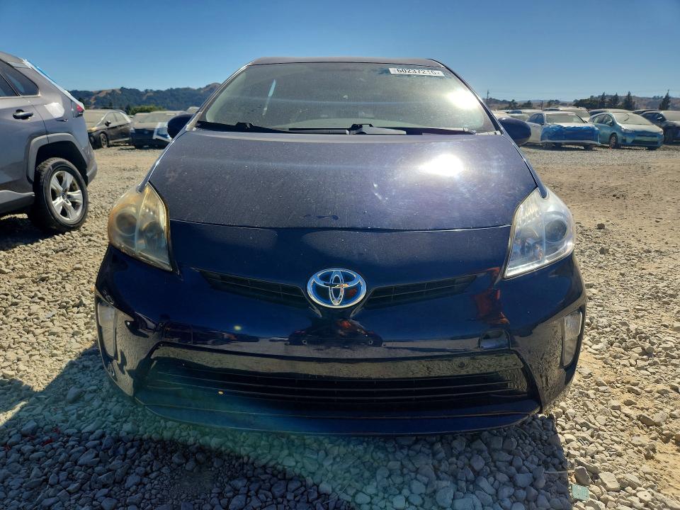 2013 Toyota Prius VIN JTDKN3DU9D1680442 COPART salvage auction — VANDALISM, CA - SALVAGE CERTIFICATE, sold $525 on 2026-07-14 (photo 5)