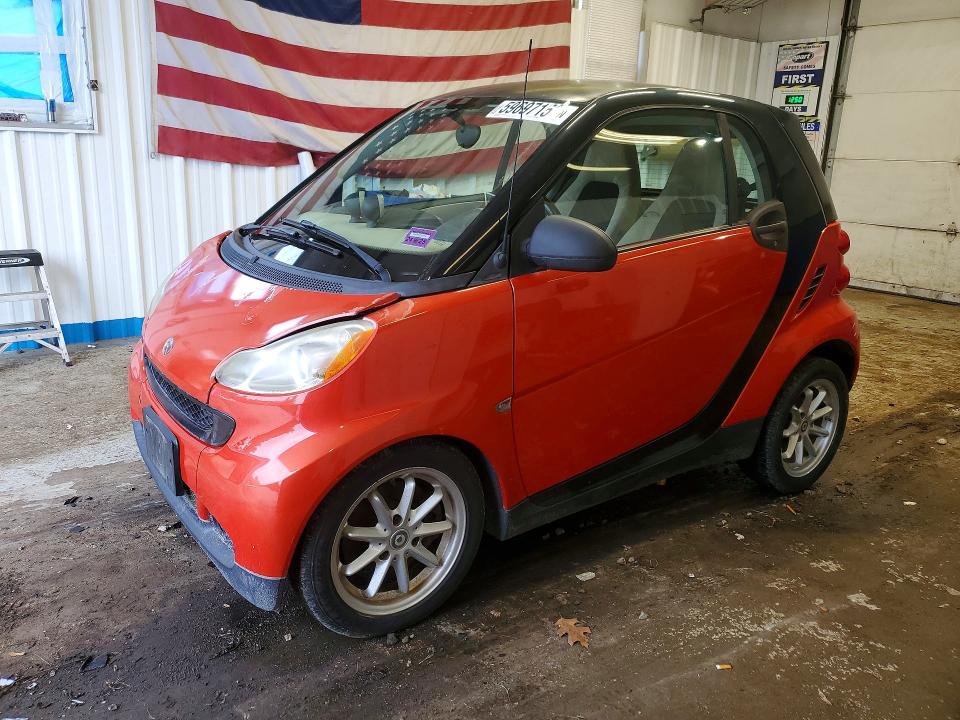 2008 Smart Fortwo VIN WMEEJ31X08K118065 COPART salvage auction — MINOR DENT/SCRATCHES, Me - Certificate Of Title, sold $1,250 on 2026-07-09 (photo 1)
