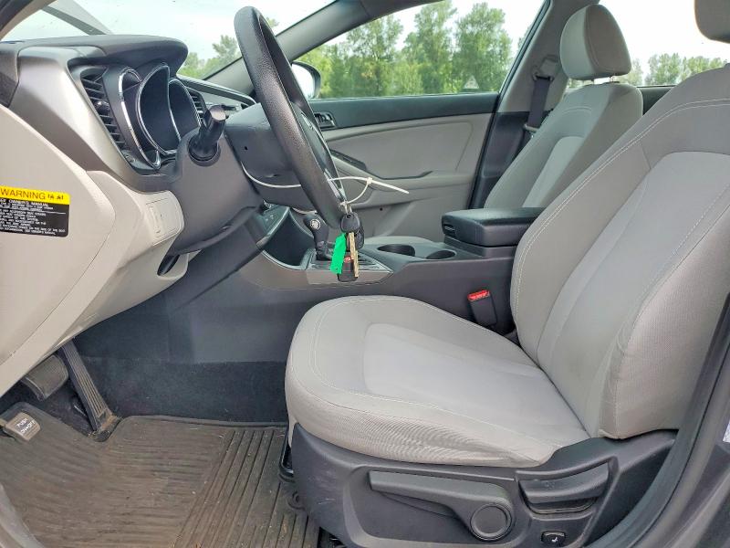 2011 Kia Optima VIN KNAGM4A77B5147571 COPART salvage auction — MECHANICAL, Or - Certificate Of Title, sold $150 on 2026-07-27 (photo 7)