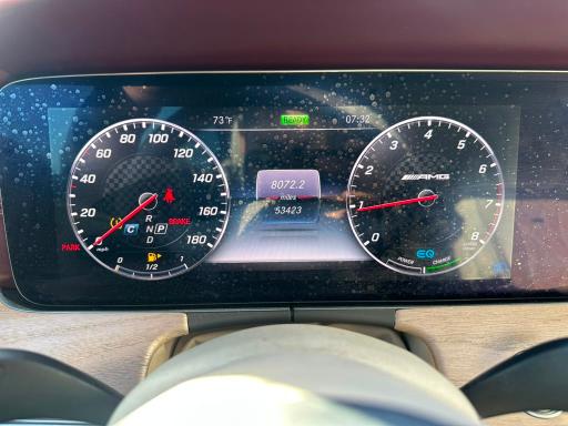 2020 Mercedes-benz E-klasse amg VIN WDD1J6BB3LF124368 COPART salvage auction — MINOR DENT/SCRATCHES, Wv - Certificate Of Title, sold $27,000 on 2026-08-18 (photo 6)