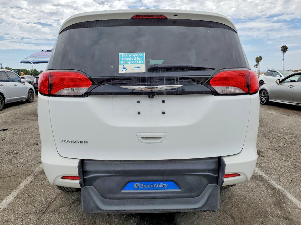 2023 Chrysler Voyager VIN 2C4RC1CG2PR617218 COPART salvage auction — MECHANICAL, In - Dis/Dlr/Exp Only Clean Title, sold $12,700 on 2026-07-17 (photo 6)