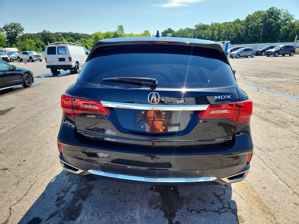 2018 Acura Mdx VIN 5J8YD3H3XJL010723 COPART salvage auction — FRONT END, Salvage Title, sold $2,500 on 2026-08-26 (photo 6)