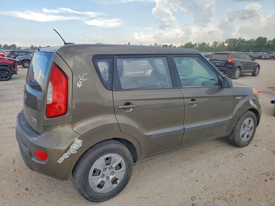 2013 Kia Soul VIN KNDJT2A52D7495462 COPART salvage auction — MECHANICAL, Tx - Cert Of Title-Rebuilt Salvage, sold $525 on 2026-07-17 (photo 3)