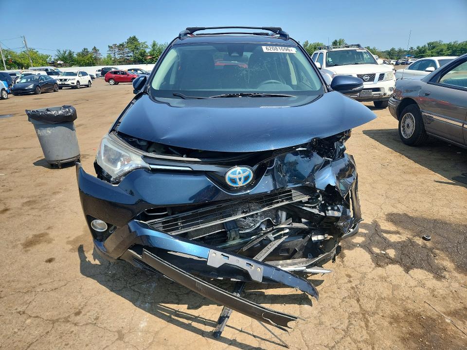 2017 Toyota Rav4 hybrid VIN JTMRJREVXHD150831 COPART salvage auction — FRONT END, Ct - Cert Of Title-Salvage, sold $2,350 on 2026-07-31 (photo 5)