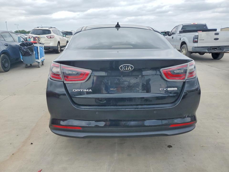 2016 Kia Optima VIN KNAGN4ADXG5096402 COPART salvage auction — MECHANICAL, Tx - Certificate Of Title, sold $1,200 on 2026-08-02 (photo 6)