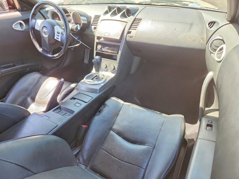 2003 Nissan 350z VIN JN1AZ34D23T112250 COPART salvage auction — FRONT END, CA - SALVAGE CERTIFICATE, sold $1,050 on 2026-07-25 (photo 8)