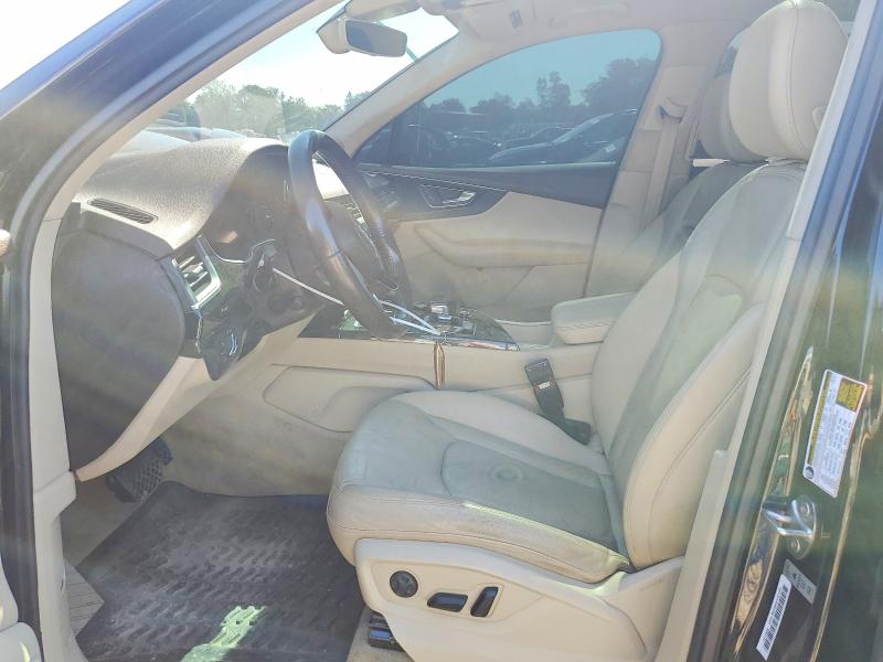 2017 Audi Q7 VIN WA1LAAF76HD007733 COPART salvage auction — FRONT END, Ny - Mv-907A Salvage Certificate, sold $275 on 2026-07-20 (photo 7)