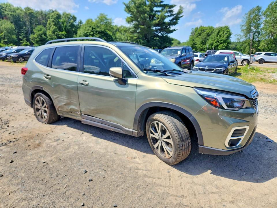 2021 Subaru Forester VIN JF2SKAUC8MH482710 COPART salvage auction — SIDE, Ma - Cert Of Title-Salvage, sold $1,400 on 2026-07-16 (photo 4)