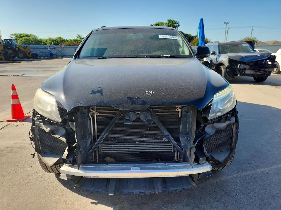 2015 Audi Q7 VIN WA1LGAFEXFD025890 COPART salvage auction — FRONT END, Tx - Salvage Vehicle Title, sold $1,750 on 2026-07-16 (photo 5)