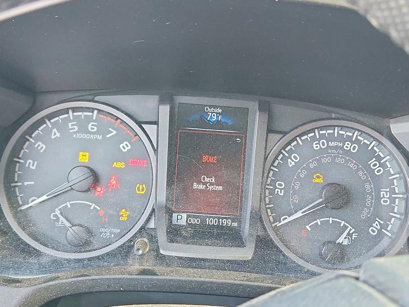 2018 Toyota Tacoma VIN 5TFDZ5BN6JX035289 COPART salvage auction — FRONT END, Tx - Salvage Vehicle Title, sold $5,100 on 2026-07-23 (photo 9)