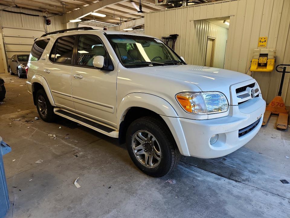 2005 Toyota Sequoia VIN 5TDBT48A25S250154 COPART salvage auction — UNDERCARRIAGE, Mn - Certificate Of Title, sold $1,200 on 2026-07-09 (photo 4)
