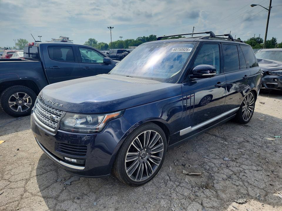 2017 Land rover RANGE ROVER VIN SALGS2FV1HA339467 COPART salvage auction — MECHANICAL, MT - CERTIFICATE OF TITLE, sold $9,800 on 2026-07-28 (photo 1)
