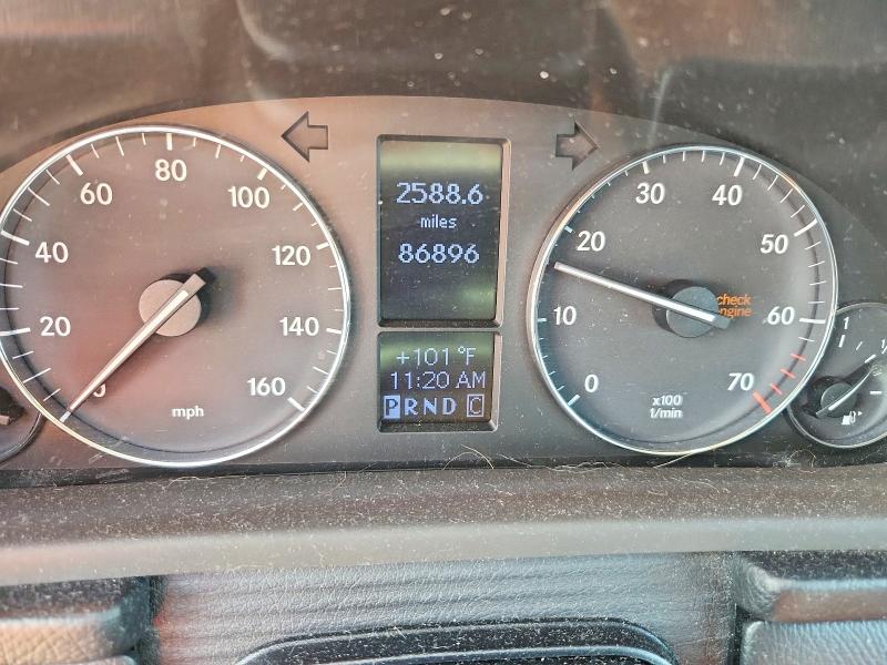 2007 Mercedes-benz C class VIN WDBRF92H77F914023 COPART salvage auction — MINOR DENT/SCRATCHES, FL - CERT OF TITLE-REBUILT, sold $500 on 2026-07-28 (photo 9)