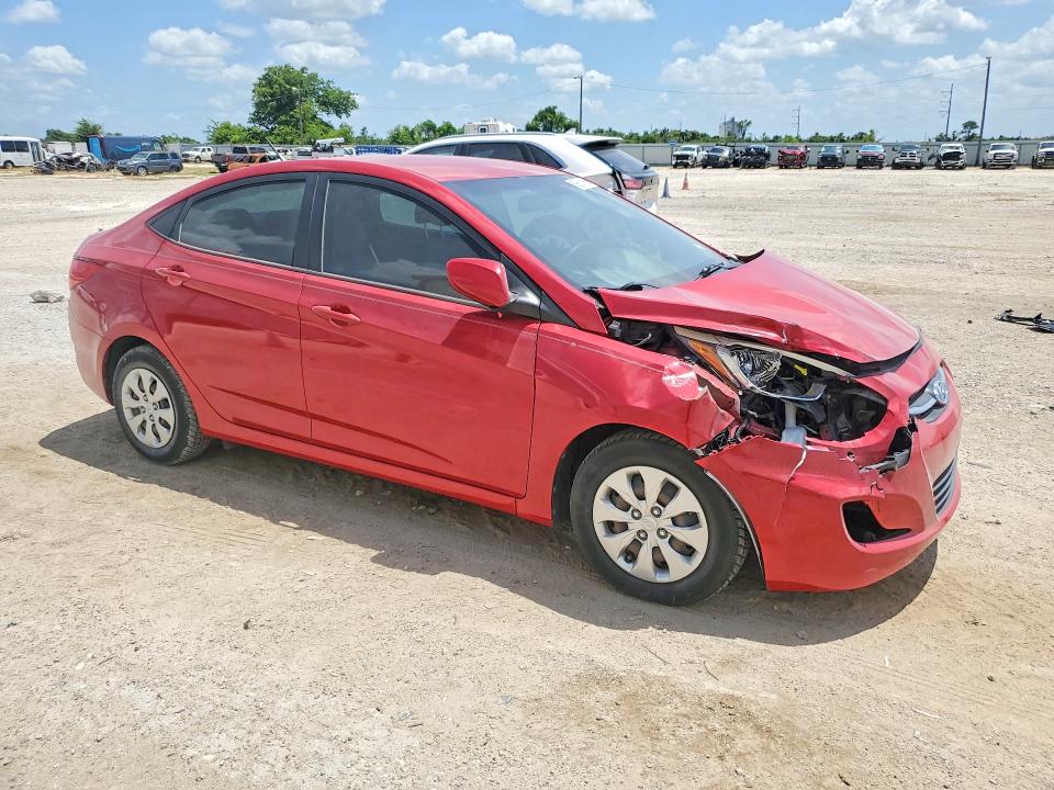 2016 Hyundai VIN KMHCT4AE7GU006608 COPART salvage auction — FRONT END, TX - SALVAGE VEHICLE TITLE (P), sold $50 on 2026-07-29 (photo 4)