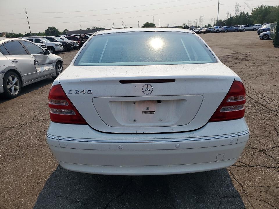 2003 Mercedes-benz C class VIN WDBRF61J23A436541 COPART salvage auction — FRONT END, Co - Salvage Title, sold $350 on 2026-07-14 (photo 6)
