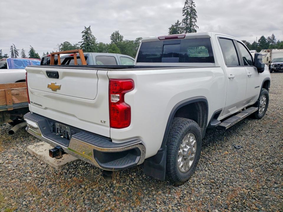 2023 Chevrolet Silverado 3500 VIN 2GC4YTEY4P1712519 COPART salvage auction — ENGINE BURN, WA - BILL OF SALE, sold $8,600 on 2026-07-28 (photo 3)