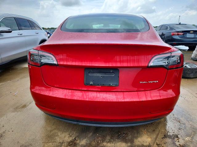 2022 Tesla Model 3 VIN 5YJ3E1EB6NF287545 COPART salvage auction — SIDE, TX - CERTIFICATE OF TITLE, sold $7,200 on 2026-07-27 (photo 6)
