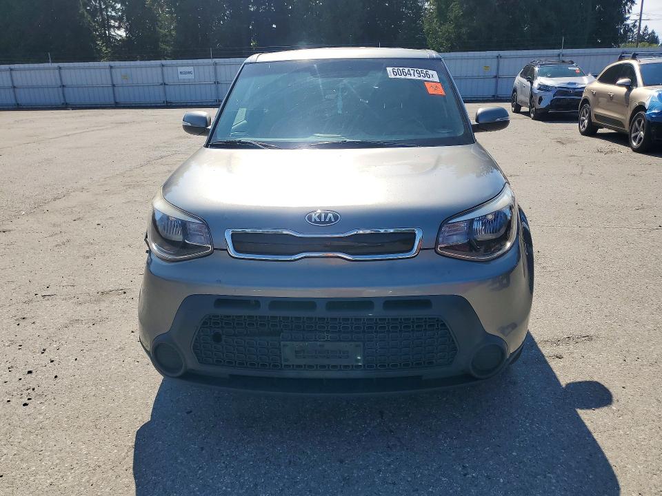 2014 Kia Soul VIN KNDJP3A56E7062173 COPART salvage auction — FRONT END, WA - BILL OF SALE, sold $60 on 2026-07-27 (photo 5)