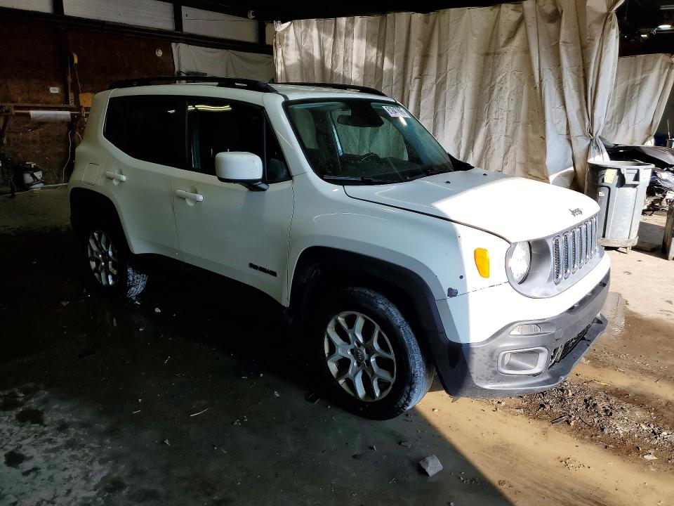 2015 Jeep Renegade VIN ZACCJBBT4FPB39872 COPART salvage auction — FRONT END, Pa - Certificate Of Salvage, sold $950 on 2026-08-13 (photo 4)