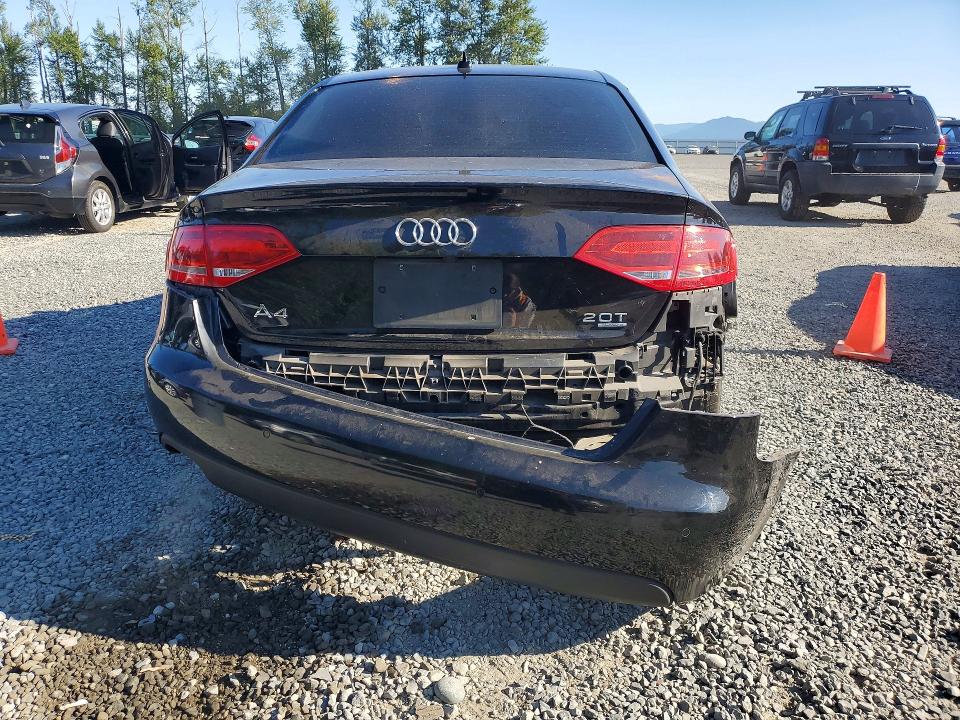 2009 Audi A4 VIN WAUSF78K89N055198 COPART salvage auction — SIDE, WA - BILL OF SALE, sold $775 on 2026-07-27 (photo 6)