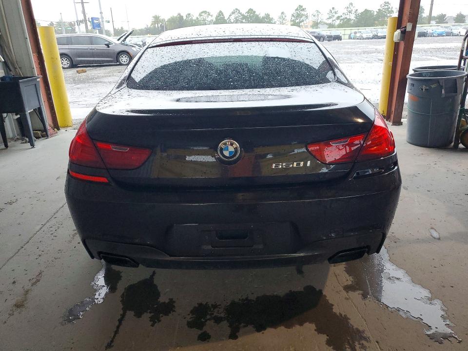 2015 BMW 6er VIN WBA6B2C51FGB99227 COPART salvage auction — MINOR DENT/SCRATCHES, FL - CERTIFICATE OF TITLE, sold $4,950 on 2026-07-28 (photo 6)