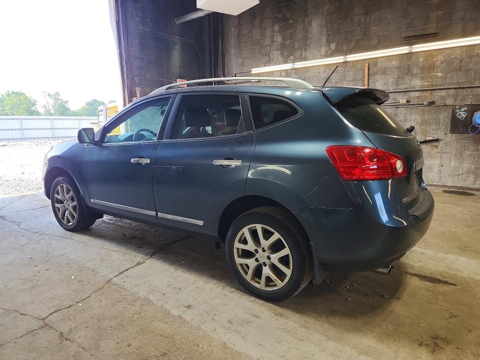 2012 Nissan Rogue VIN JN8AS5MV2CW360796 COPART salvage auction — MINOR DENT/SCRATCHES, Ny - Certificate Of Title, sold $125 on 2026-07-27 (photo 2)