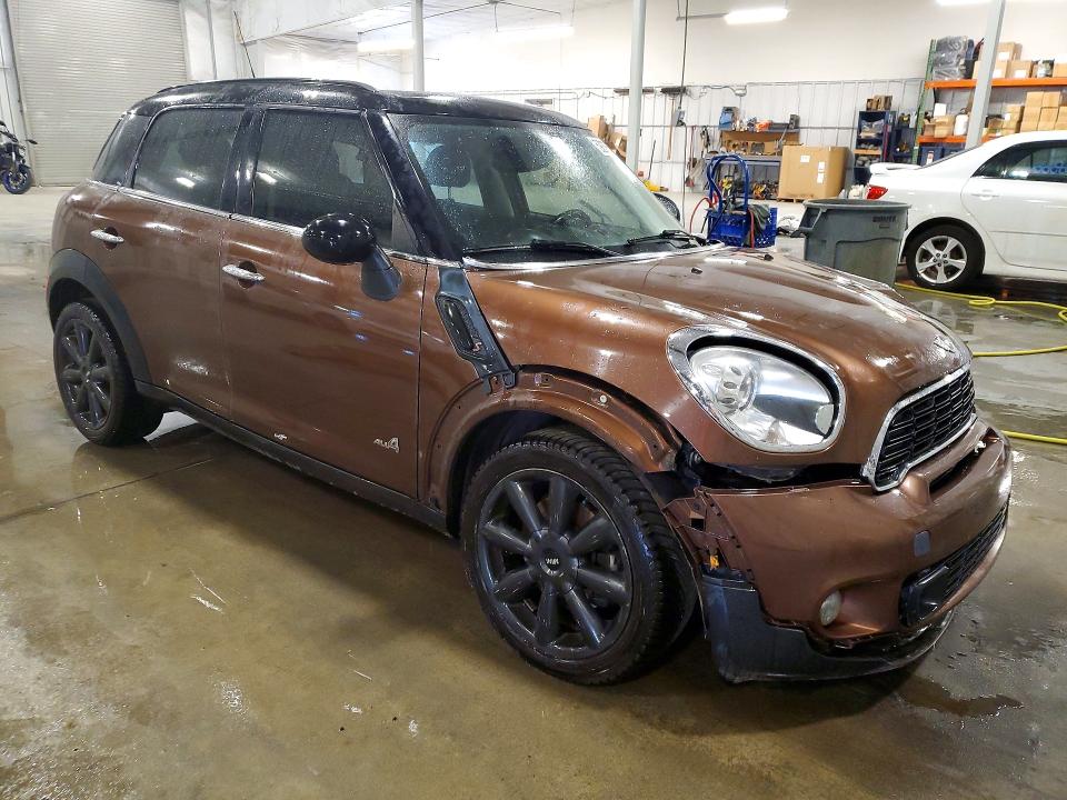 2013 Mini VIN WMWZC5C5XDWP34101 COPART salvage auction — FRONT END, TN - SALVAGE CERTIFICATE, sold $450 on 2026-08-03 (photo 4)