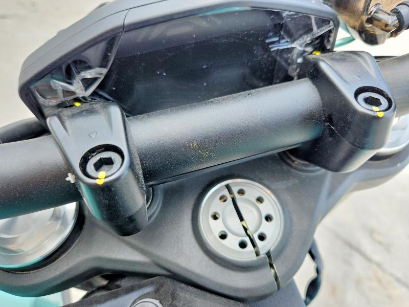 2024 Ducati Monster VIN ZDMMAMDT2RB009279 COPART salvage auction — ALL OVER, IL - SALVAGE CERTIFICATE, sold $650 on 2026-09-14 (photo 7)