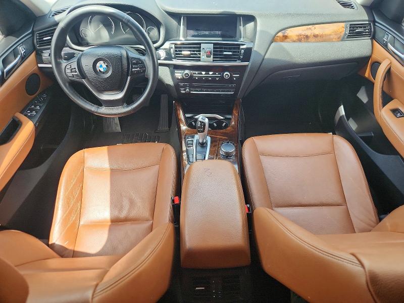 2017 BMW X3 VIN 5UXWX9C59H0T12393 COPART salvage auction — NORMAL WEAR, Tx - Bonded Title - Clean (P), sold $3,600 on 2026-07-28 (photo 8)