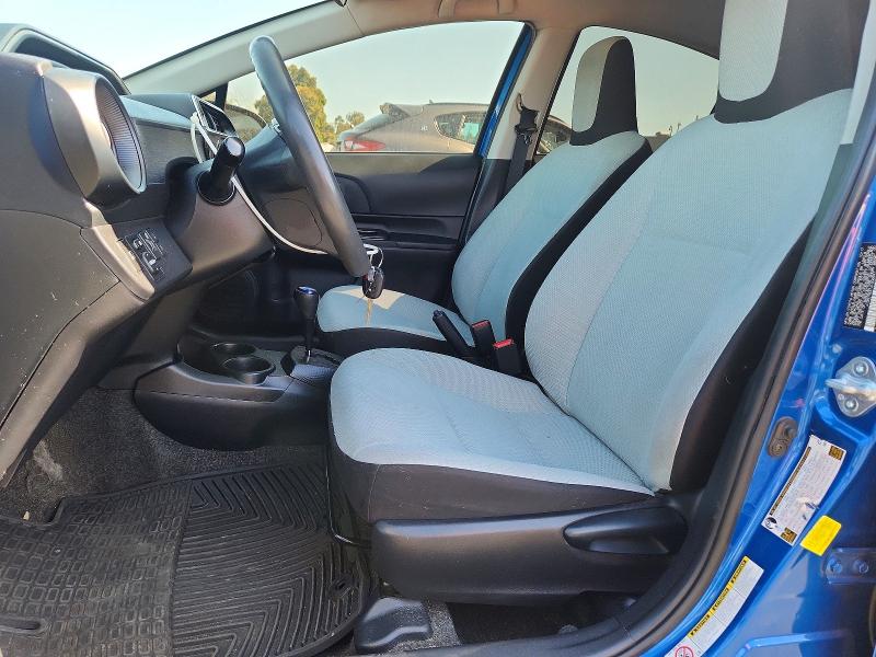 2018 Toyota Prius c VIN JTDKDTB37J1606591 COPART salvage auction — REAR END, Ca - Salvage Certificate, sold $90 on 2026-07-29 (photo 7)