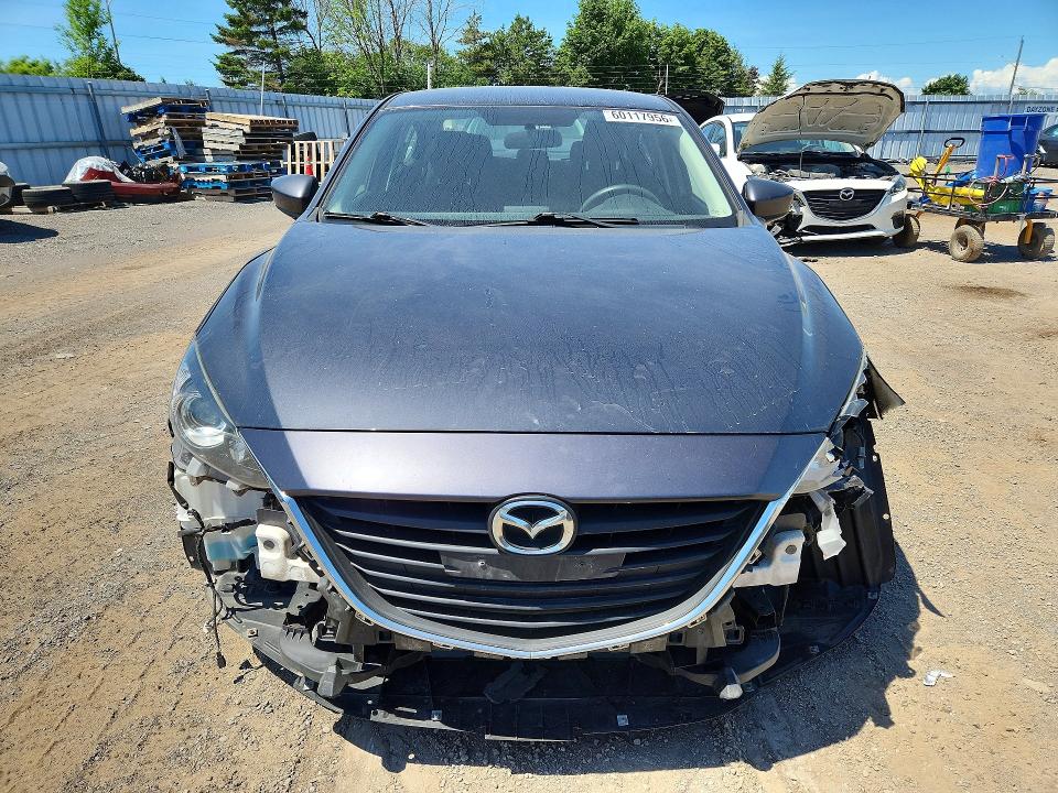 2015 Mazda 3 VIN 3MZBM1U74FM216382 COPART salvage auction — FRONT END, ON - PERMIT NO BRAND - UNFIT, sold $400 on 2026-07-23 (photo 5)