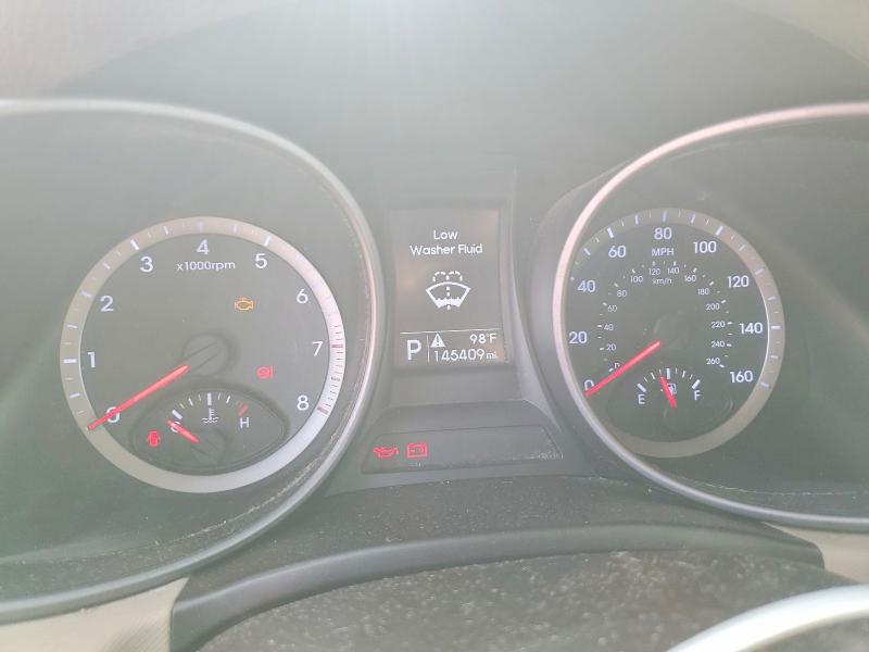 2016 Hyundai Santa fe VIN 5XYZT3LB7GG345026 COPART salvage auction — MINOR DENT/SCRATCHES, FL - CERTIFICATE OF TITLE, sold $1,400 on 2026-07-14 (photo 9)