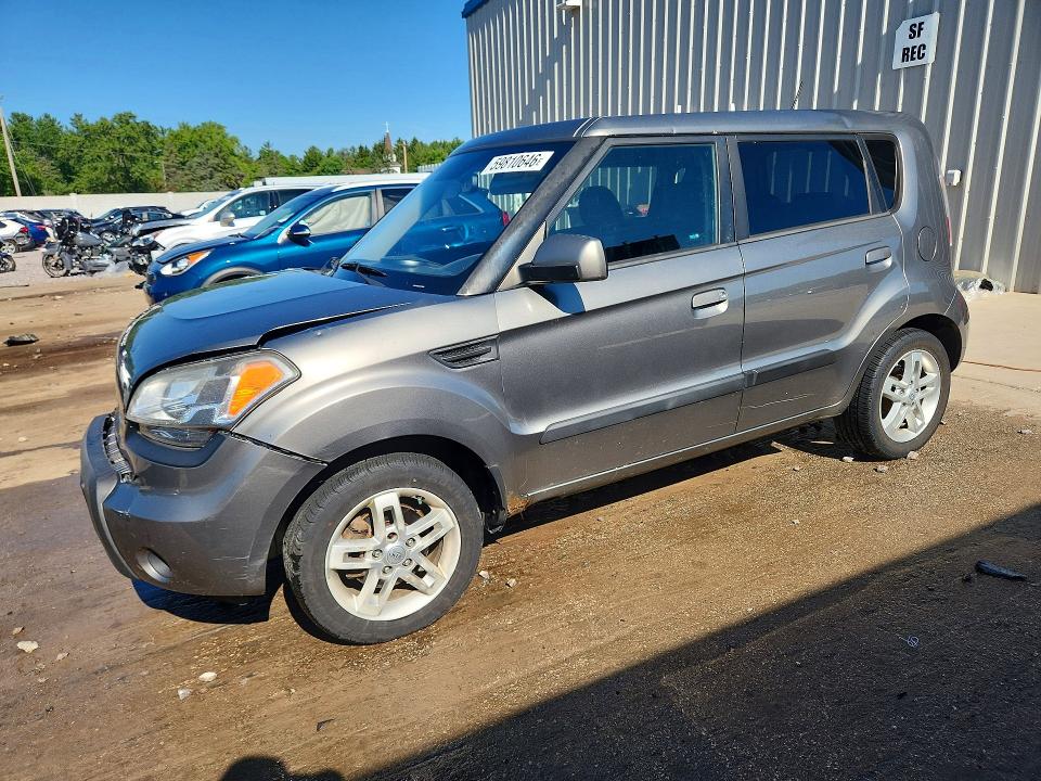 2010 Kia Soul VIN KNDJT2A29A7191546 COPART salvage auction — FRONT END, Wi - Junked Vehicle Bill Of Sale, sold $300 on 2026-07-20 (photo 1)