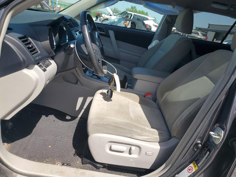 2013 Toyota Highlander VIN 5TDBK3EHXDS236077 COPART salvage auction — FRONT END, Mi - Certificate Of Title, sold $1,500 on 2026-07-30 (photo 7)