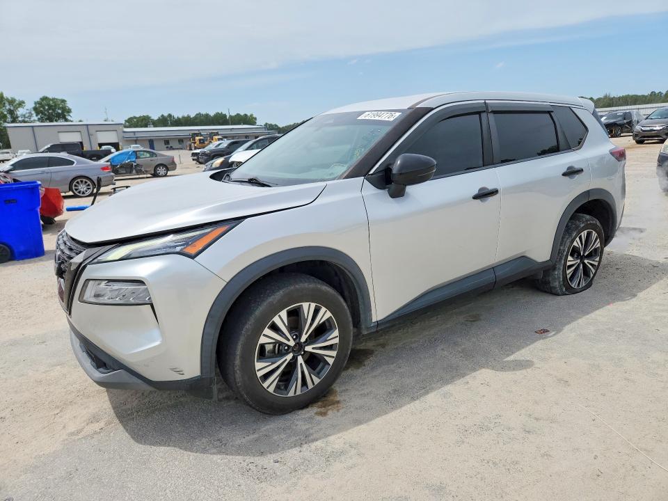 2022 Nissan Rogue VIN 5N1BT3BA9NC709809 — COPART salvage auction photo