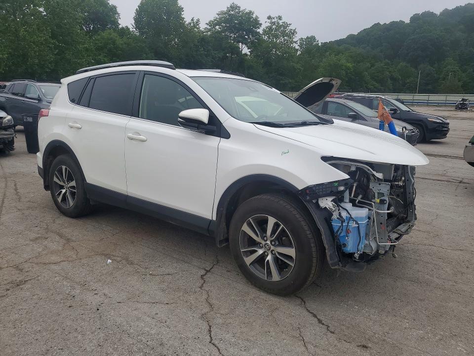 2018 Toyota Rav4 VIN JTMRFREVXJJ736518 COPART salvage auction — FRONT END, Pa - Certificate Of Salvage, sold $6,500 on 2026-08-01 (photo 4)