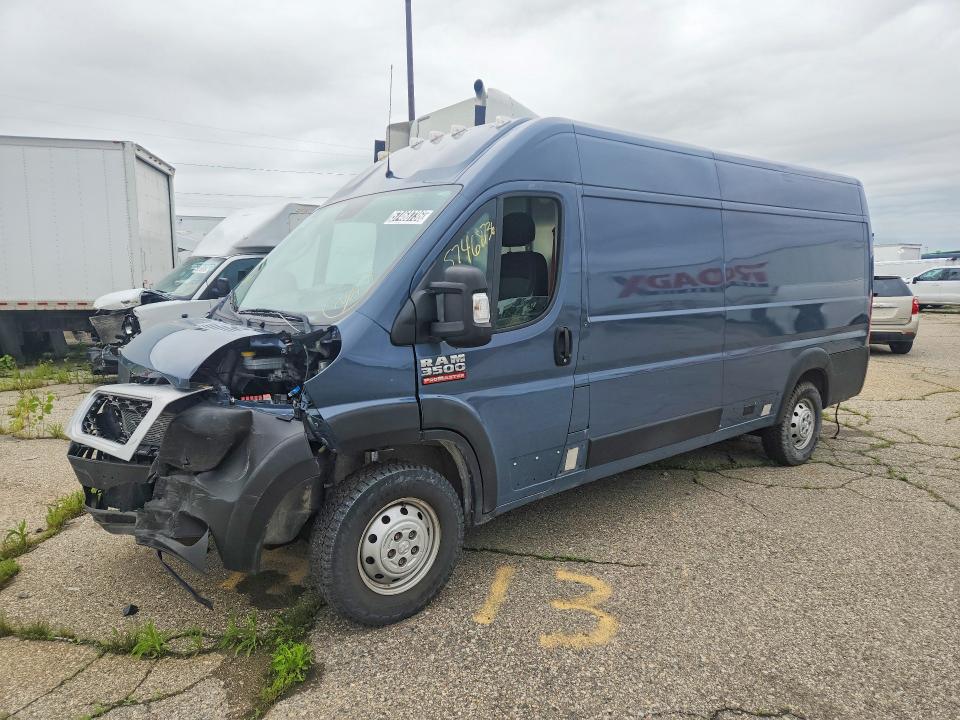 2021 Ram Promaster 3500 VIN 3C6MRVJG7ME535573 COPART salvage auction — FRONT END, OH - CERT OF TITLE-SALVAGE, sold $425 on 2026-07-19 (photo 1)