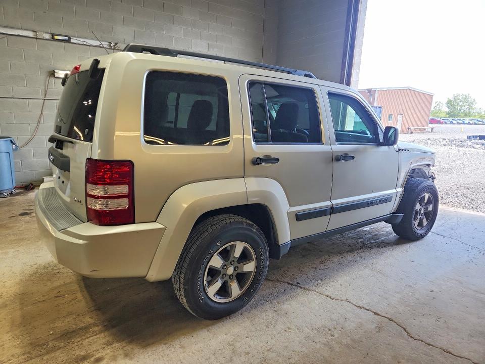 2008 Jeep Liberty VIN 1J8GN28K08W269800 COPART salvage auction — FRONT END, Ny - Mv-907A Salvage Certificate, sold $600 on 2026-07-27 (photo 3)
