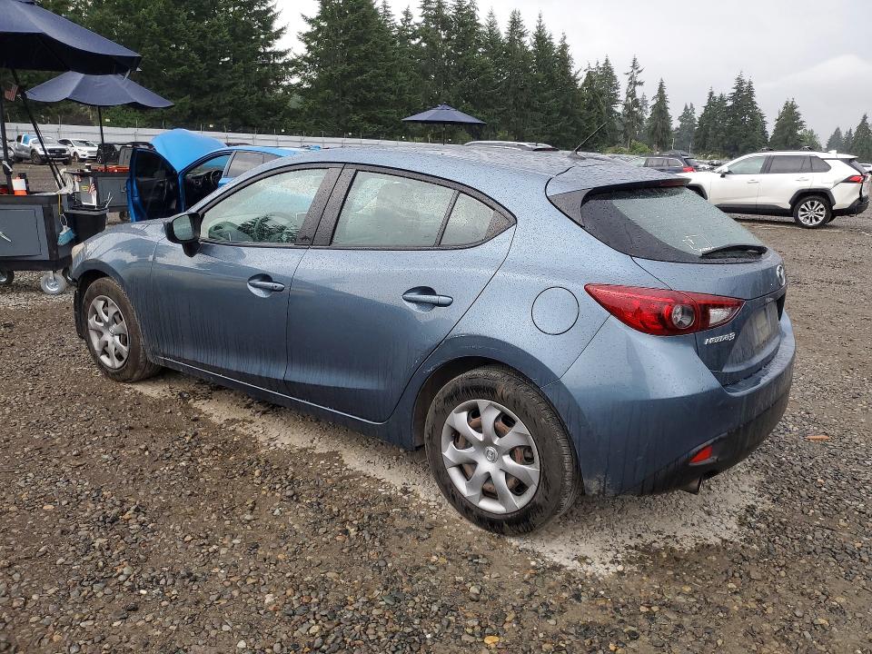 2015 Mazda 3 VIN JM1BM1K70F1245672 COPART salvage auction — FRONT END, WA - BILL OF SALE, sold $525 on 2026-07-24 (photo 2)