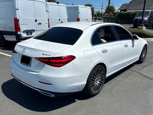2024 Mercedes-benz C class VIN W1KAF4HB5RR172944 COPART salvage auction — NORMAL WEAR, Fl - Certificate Of Title (P), sold $19,500 on 2026-07-28 (photo 4)